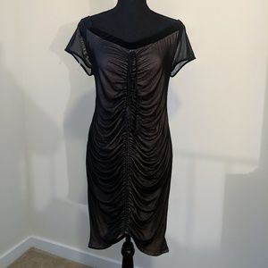 Fashion Nova Ruched dress